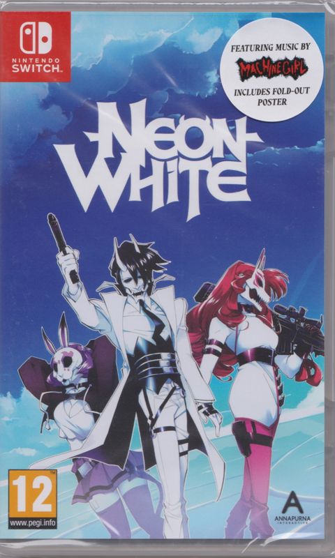 Neon White box art for Playstation 5